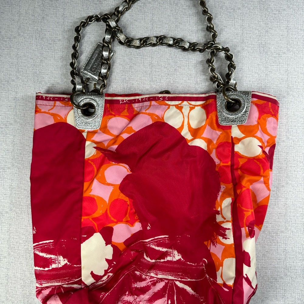 Coach Limited Edition Parker Laughing Girl tote bag - Picture 4 of 8